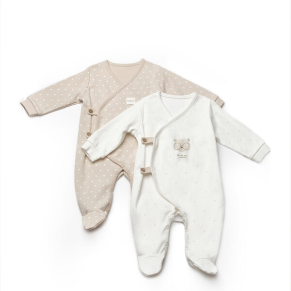 Unisex Teddy 2’li Patikli Tulum