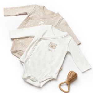 Unisex Teddy Kruvaze 2’li Body