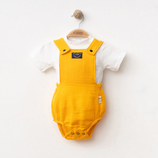 Erkek Bebek Müslin Romper - Görsel 3